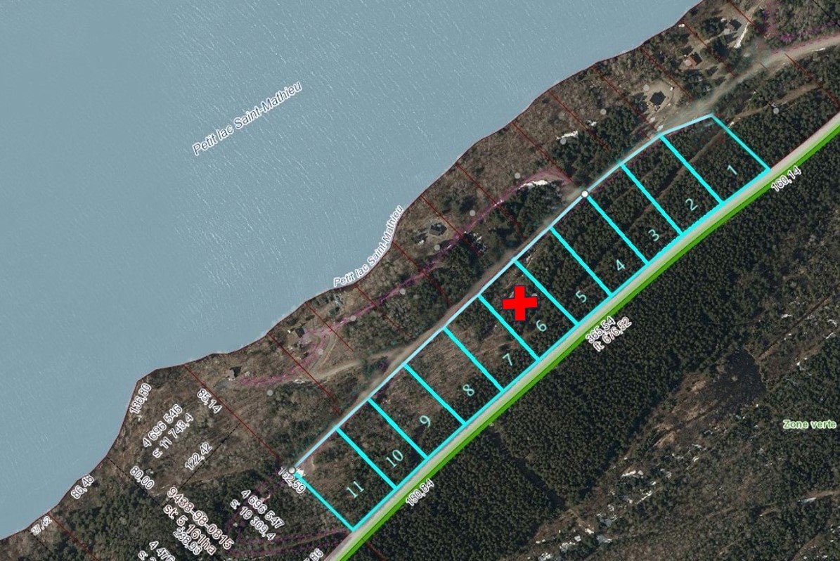 Les Immeubles GLMC Terrain vacant Rg Petit4e, SaintMathieudeRioux